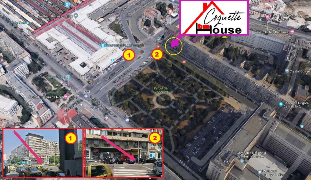 Apartament Coquettehouse Parc Gara De Nord Bukareszt Zewnętrze zdjęcie